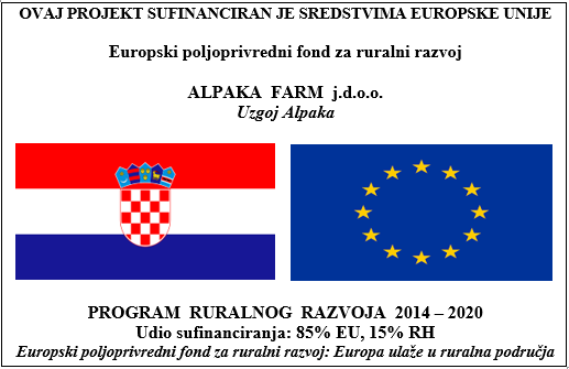 Projekt sufinanciran sredstvima Europske unije — Program ruralnog razvoja 2014–2020
